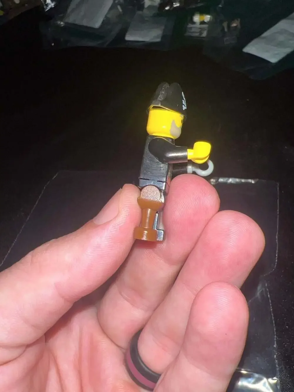 LEGO Pirates Captain Redbeard Minifigure (pi055) with Hook and Peg Leg